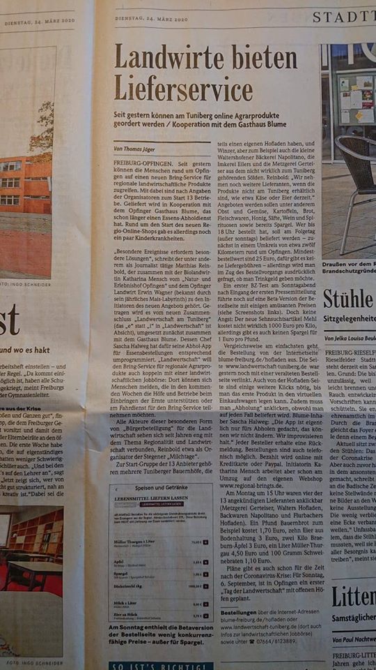 Mein Engagement bei LandWERTschaft Tuniberg.